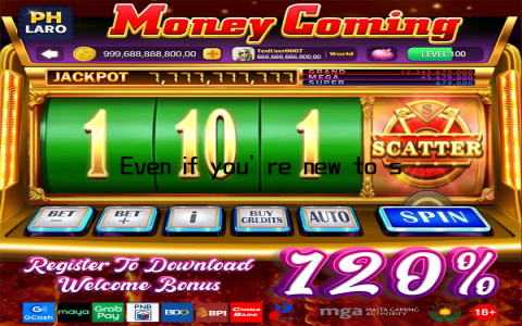 Even if you’re new to slot games, you’ll find it incredibly easy to navigate and start playing